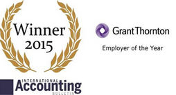 Global Employer of the year Grant Thornton award