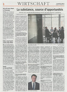 <img src="luxemburger wort.png" alt="luxemburger wort article grant thornton luxembourg jean nicolas bourtembourg transfer pricing event">